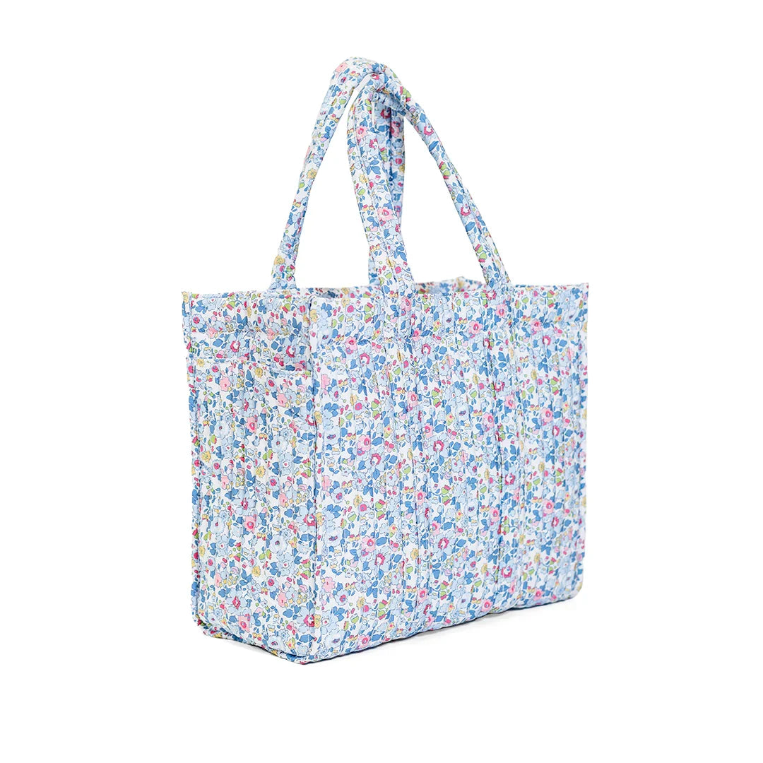 Quilted Go Go Tote - Bridgehampton Floral
