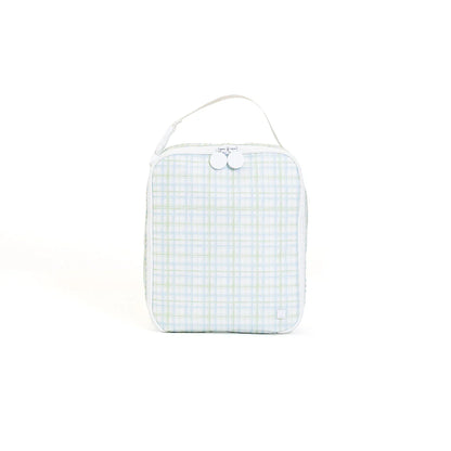 LUNCH BOX Insulated Lunch Bag - CLASSIC PLAID GREEN