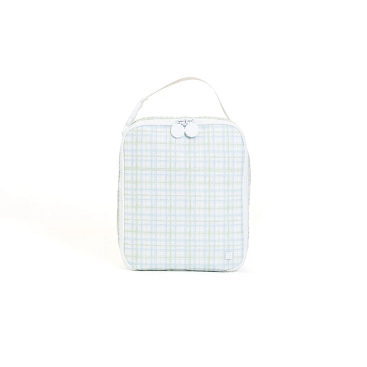 LUNCH BOX Insulated Lunch Bag - CLASSIC PLAID GREEN