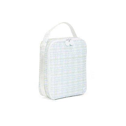 LUNCH BOX Insulated Lunch Bag - CLASSIC PLAID GREEN