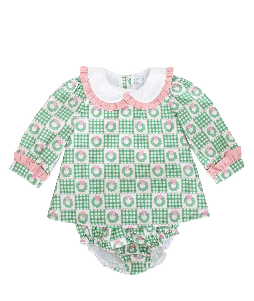 Amelia Christmas Diaper Set