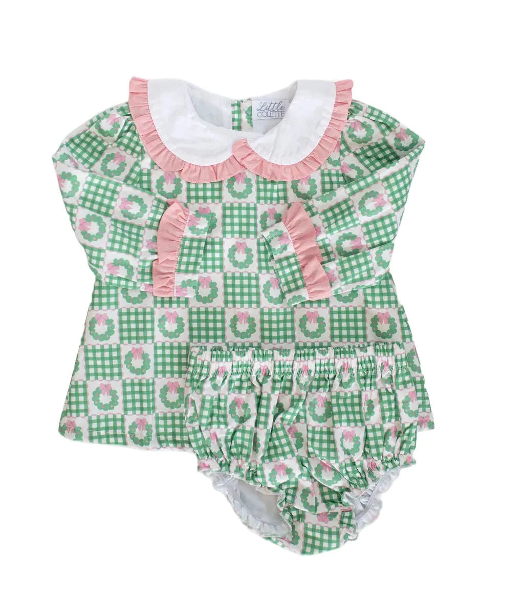 Amelia Christmas Diaper Set
