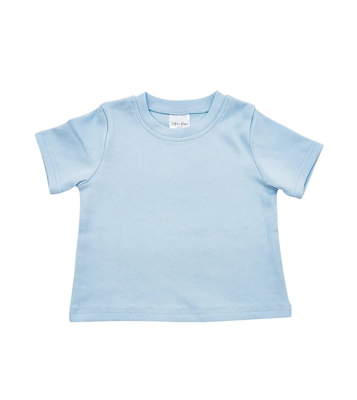 Plain Blue Tee