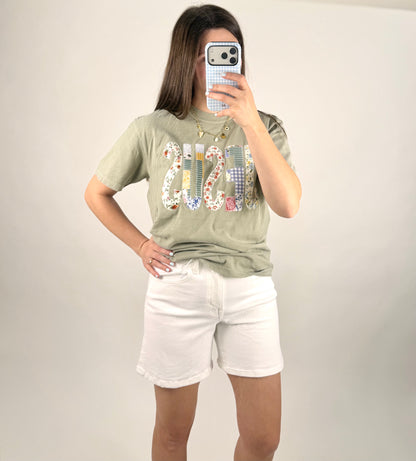 Jesus Patchwork Tee