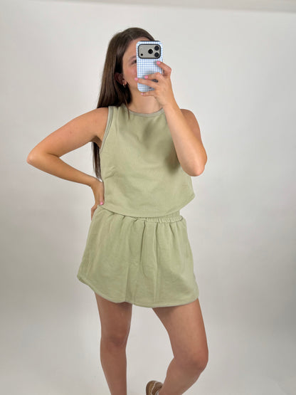 Sally Skort Set: Sage