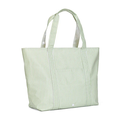 Jumbo Tote - X-Large Tote Pimlico Stripe Sage
