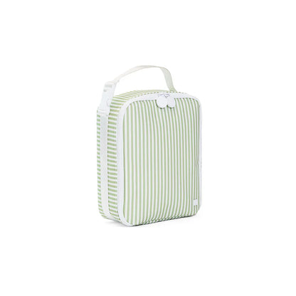 LUNCH BOX Insulated Lunch Bag - PIMLICO STRIPE SAGE