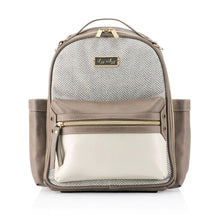 Load image into Gallery viewer, Vanilla Latte Mini Diaper Bag Backpack
