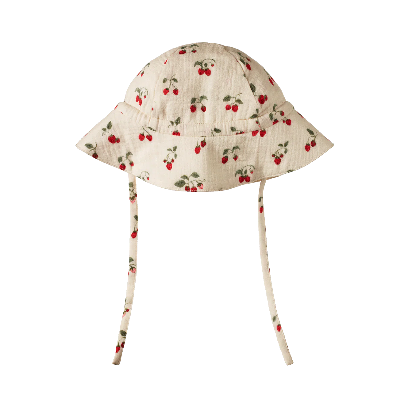 Muslin Sun Hat: Strawberry