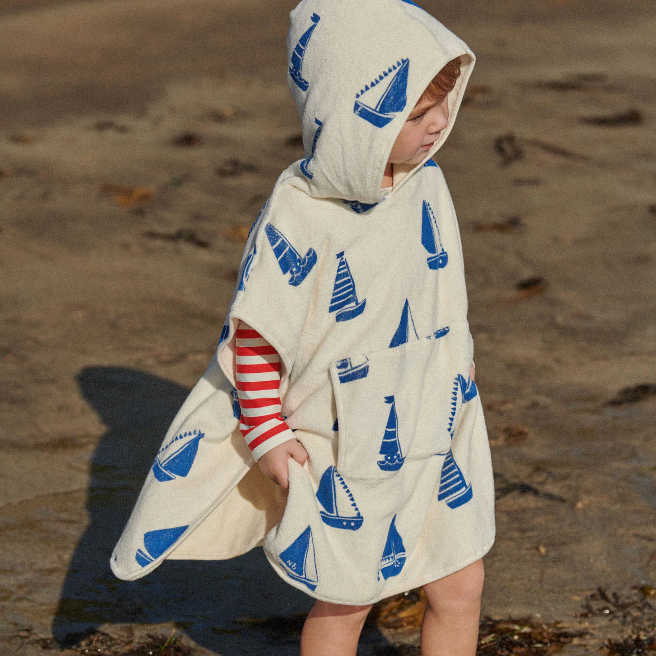 Sails Towel Poncho Kids