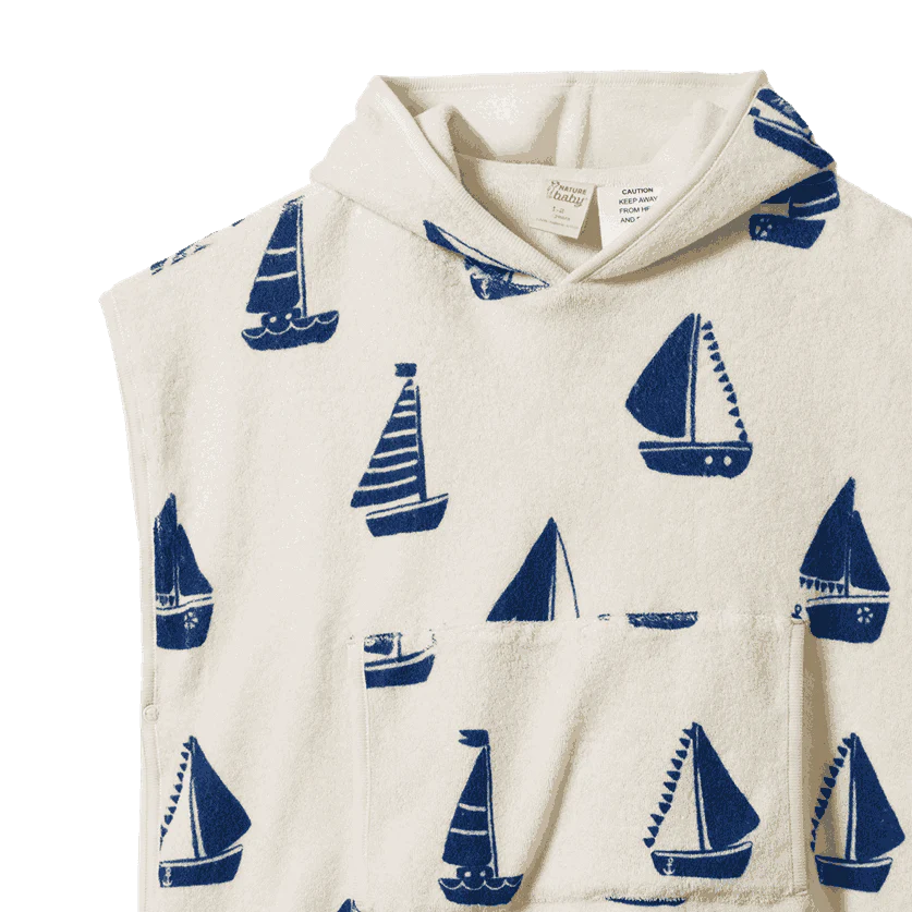 Sails Towel Poncho Kids