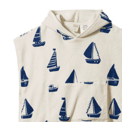 Sails Towel Poncho Kids