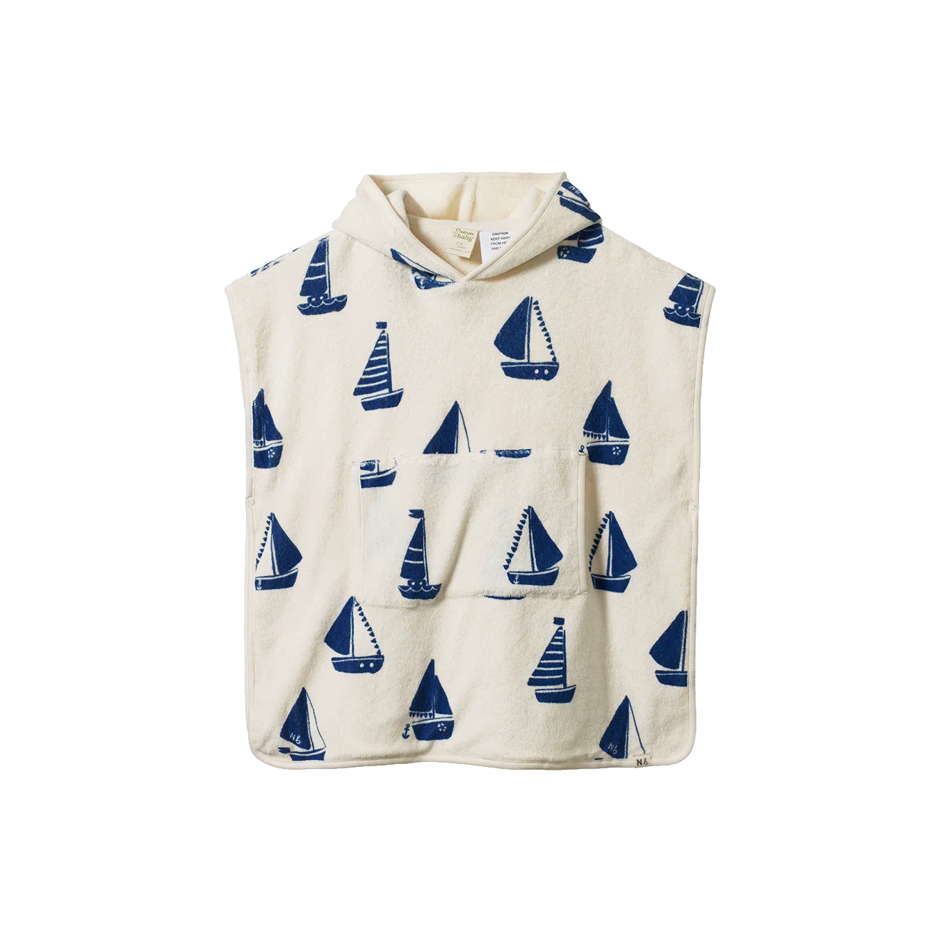 Sails Towel Poncho Kids