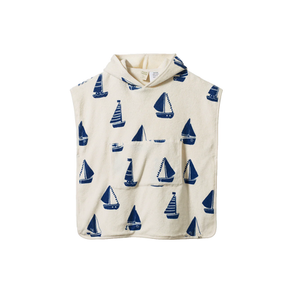 Sails Towel Poncho Kids