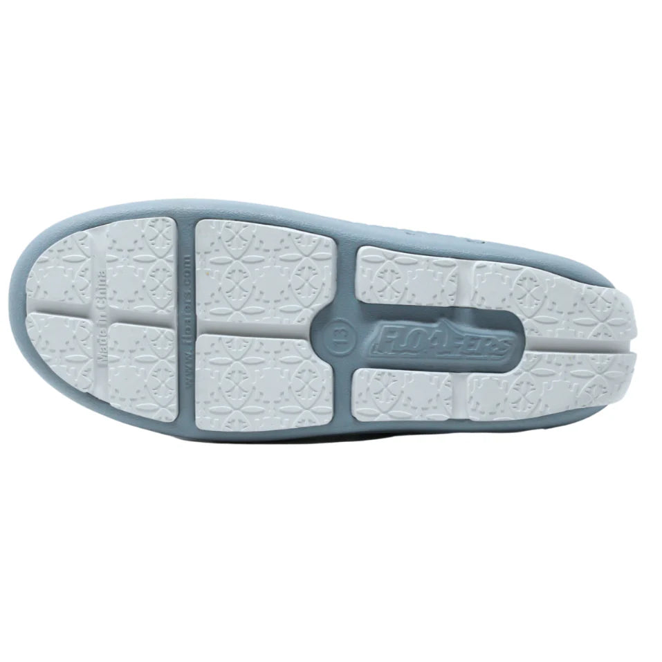Floafer:  Powder blue/bright white prodigy