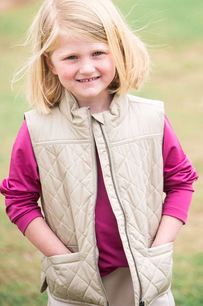 Kid's Pro Quilted Vest - Trench Coat