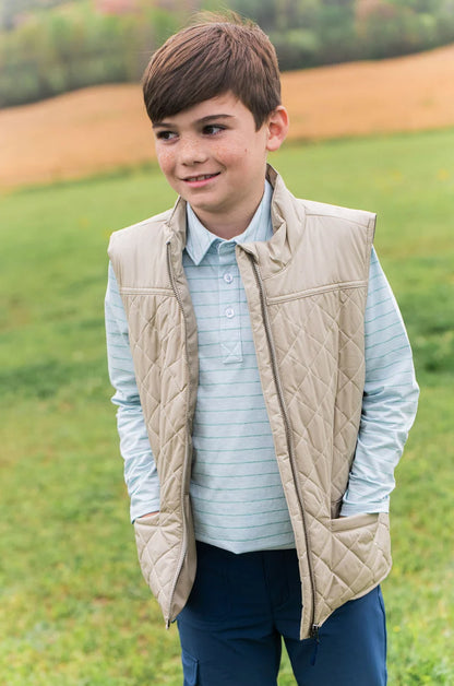Kid's Pro Quilted Vest - Trench Coat