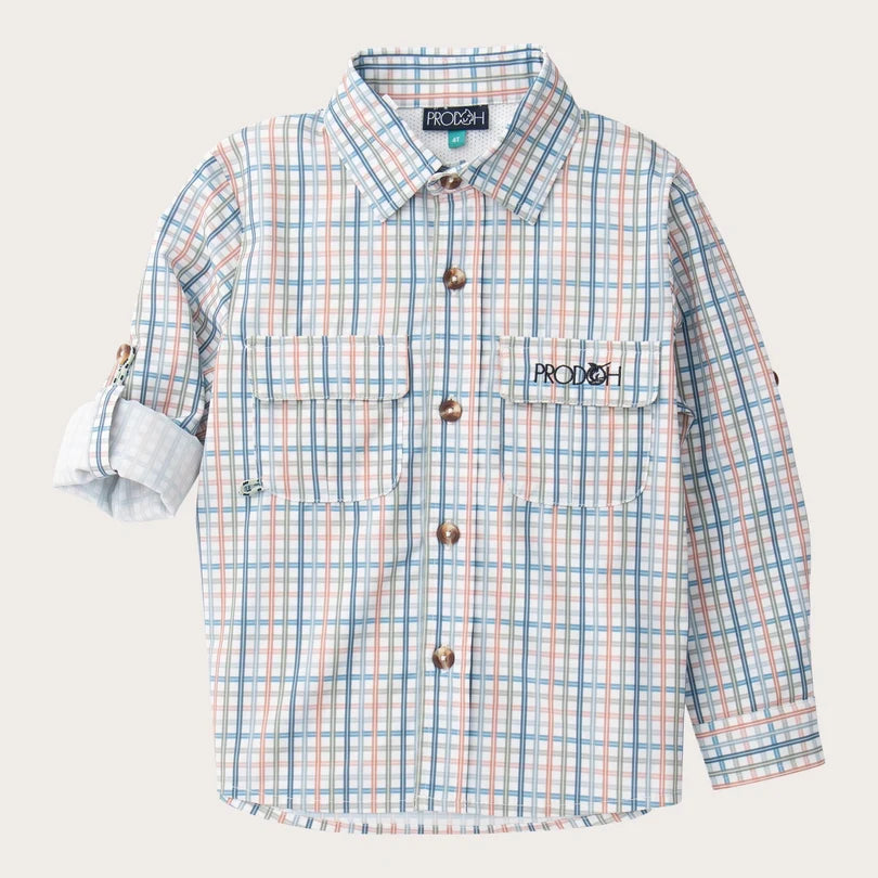 Founders Kids Long Sleeve Fishing Shirt - Arona