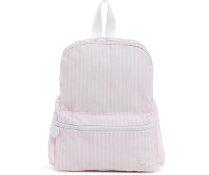 Mini Backer - Pimlico Stripe Pink Backpack