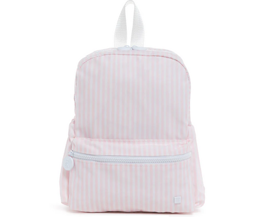 Mini Backer - Pimlico Stripe Pink Backpack