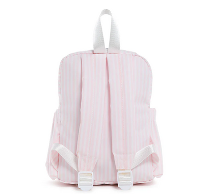 Mini Backer - Pimlico Stripe Pink Backpack