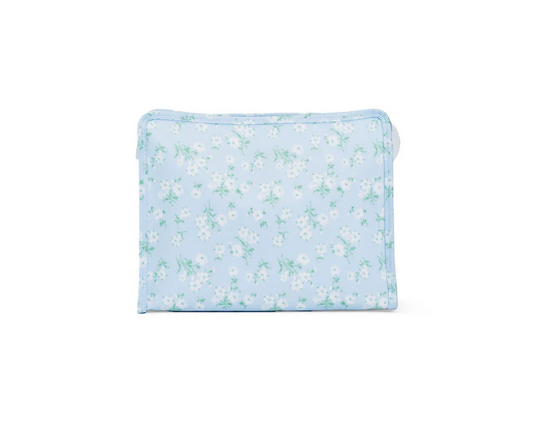 Roadie Large Zip Pouch - KIKI FLORAL