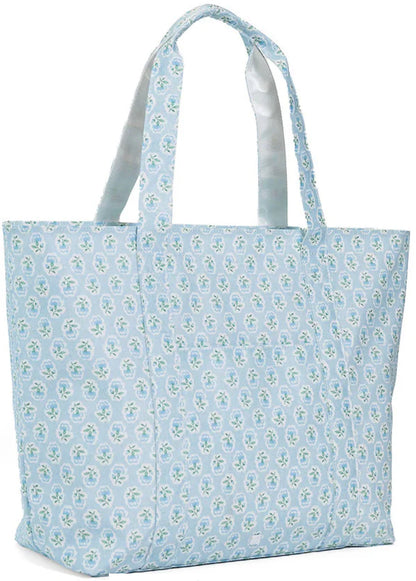 Jumbo Tote - X-Large Tote Petite Fleur Blue