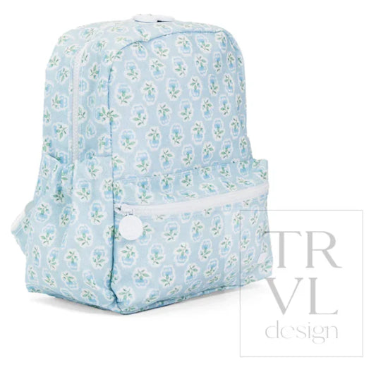 Mini Backer - Petite Fleur Blue