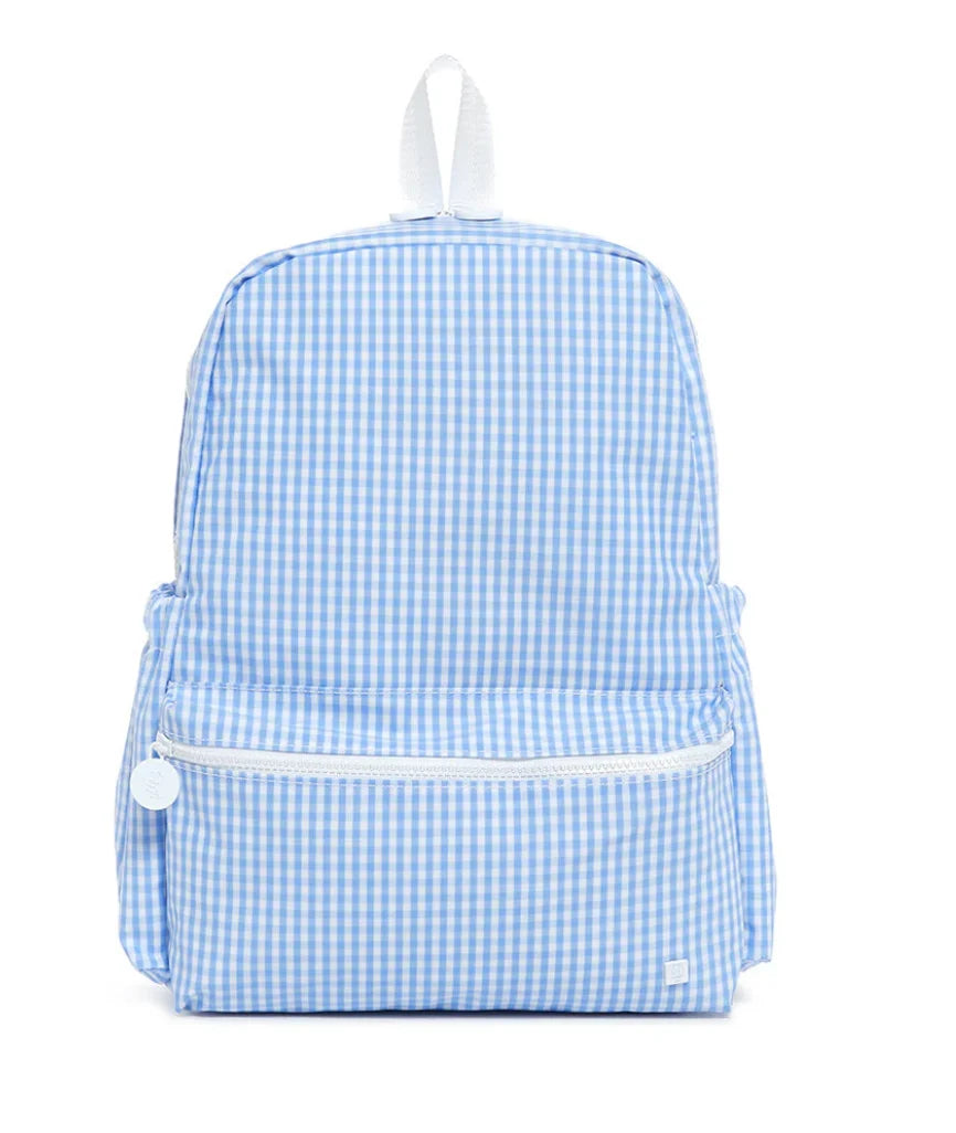 Backpacker- Gingham Sky Blue