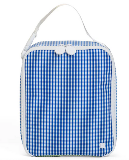Lunch Box Insulated Lunch Bag - Patch Blue