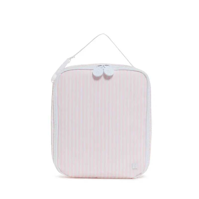 LUNCH BOX Insulated Lunch Bag - PIMLICO STRIPE PINK