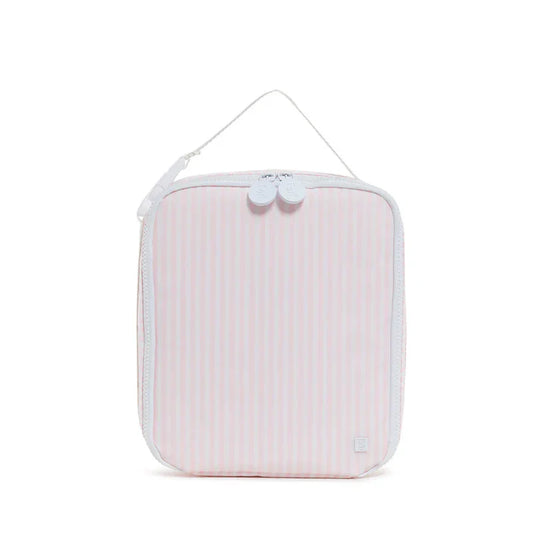 LUNCH BOX Insulated Lunch Bag - PIMLICO STRIPE PINK