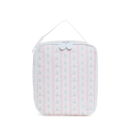 LUNCH BOX Insulated Lunch Bag - RIBBON FLORAL PINK