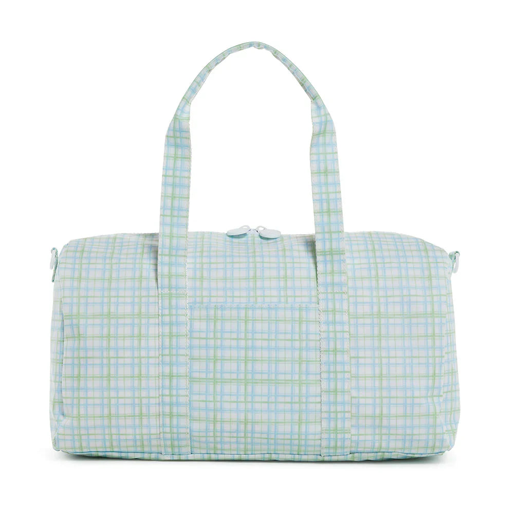 Weekender Duffle Bag - Classic Plaid Green