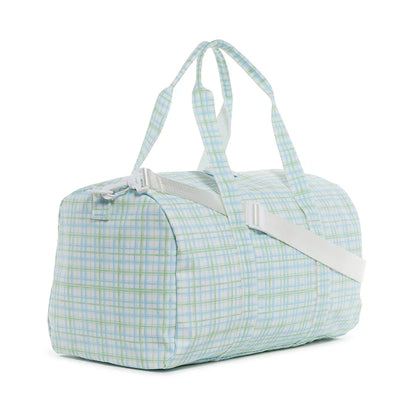 Weekender Duffle Bag - Classic Plaid Green
