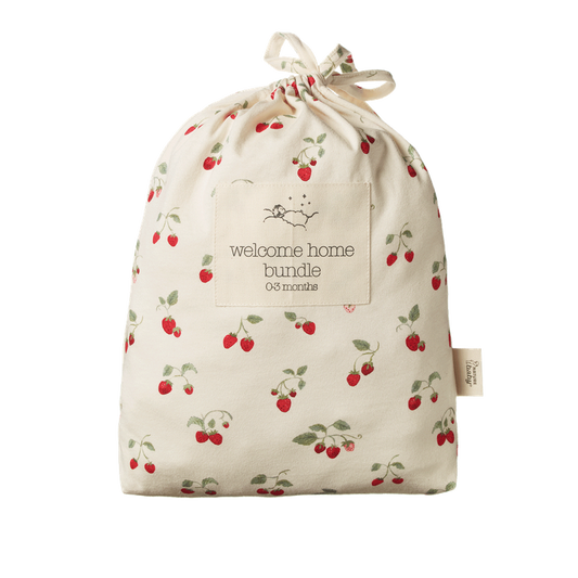 Strawberry: Organic Welcome Home Gift Set