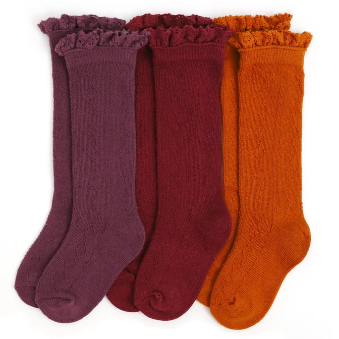 Autumn Fancy Knee High Sock 3-Pack