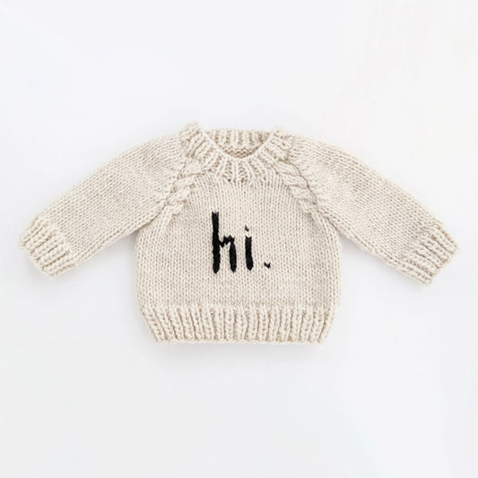 Hi. Crew Neck Sweater