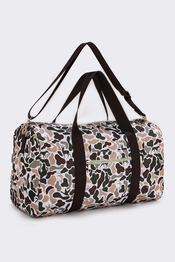 Deer Camo Duffle Bag