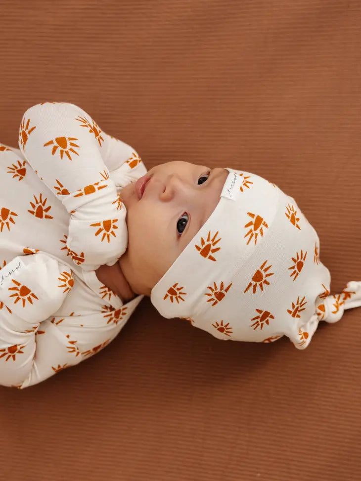 Sunshine Dreams Bamboo Knotted Infant Beanie