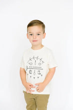 Load image into Gallery viewer, Children&#39;s Gardener Tee- Cream and Olive
