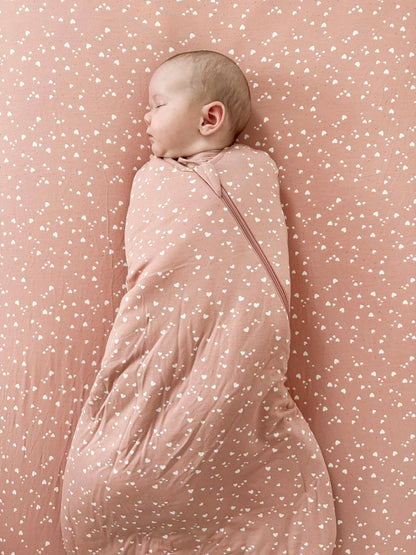 Sleep Swaddle: Hearts