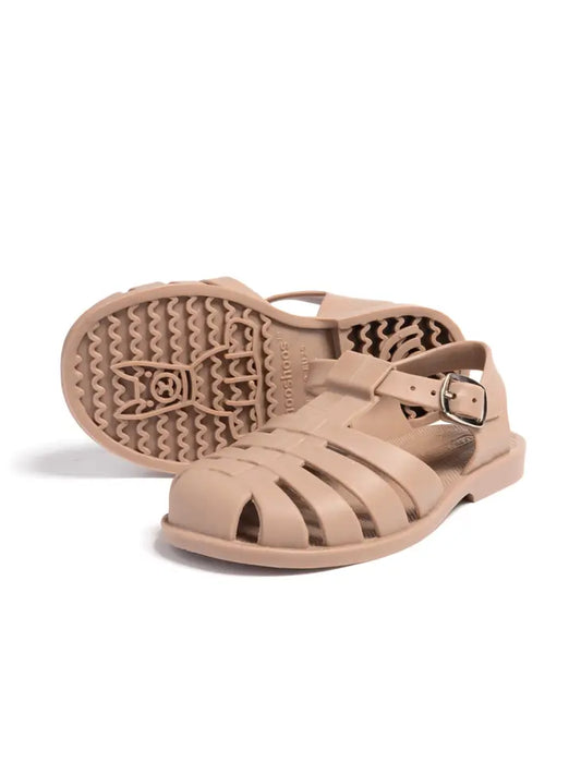 Brown Jelly Sandals