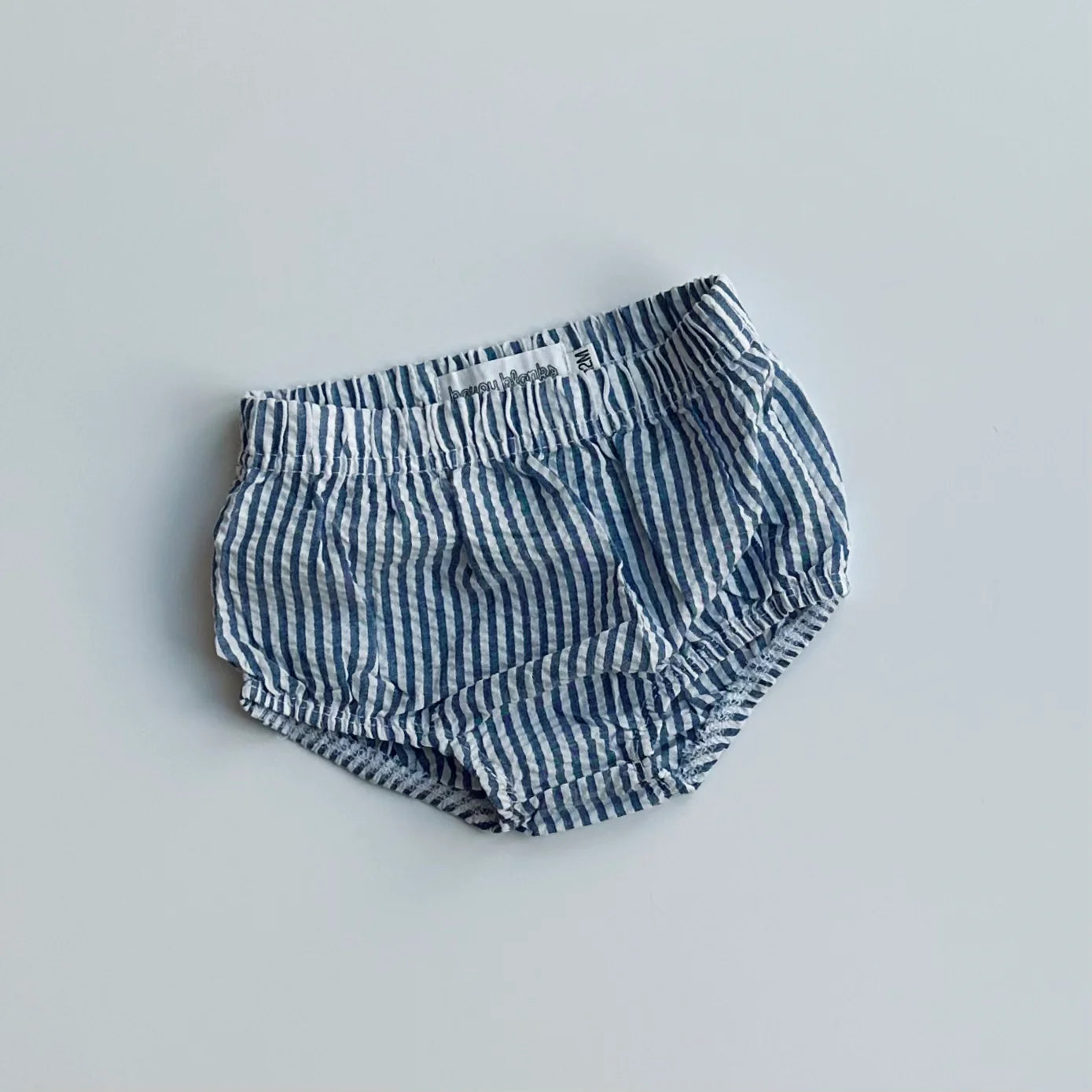 Navy Seersucker Bloomers