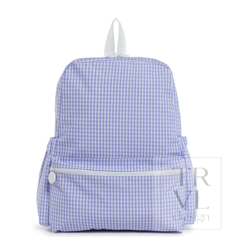 Backpacker- Gingham Lilac