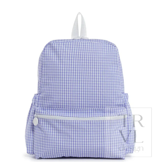 Backpacker- Gingham Lilac