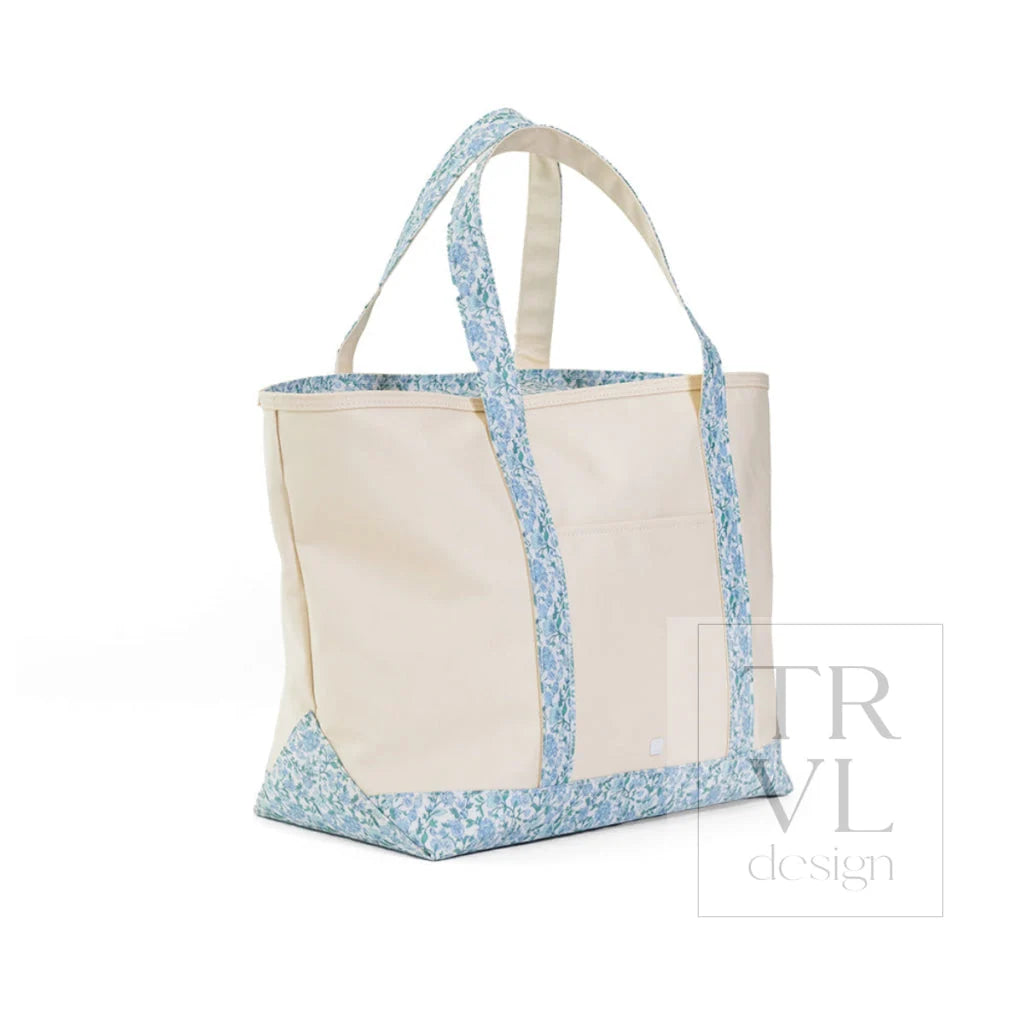 Maxi Tote: Hampton Floral Canvas