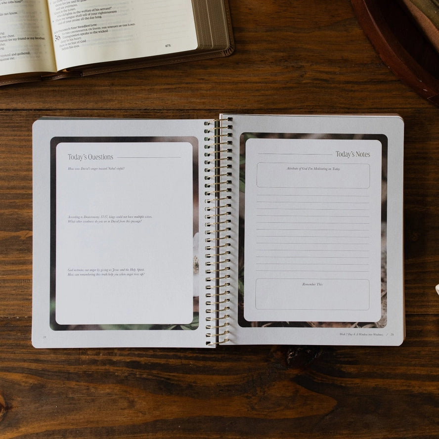 Peaks and valleys Christian devotional workbook 