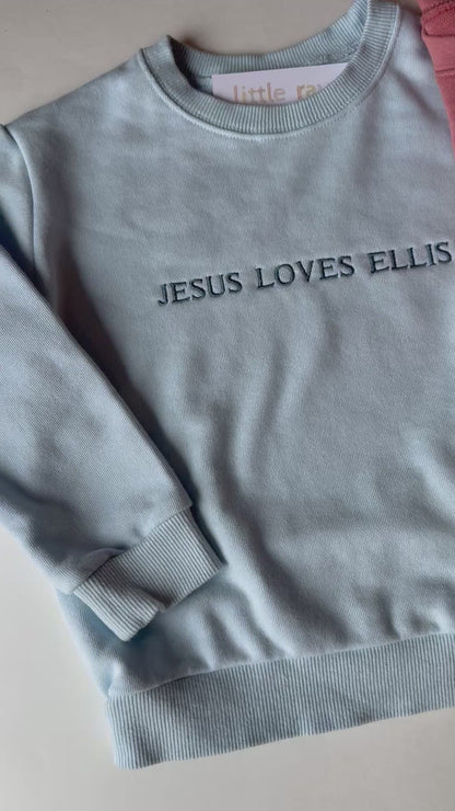 Jesus Love Custom Sweatshirt