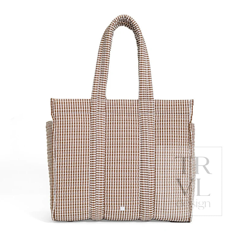 Quilted Go Go Tote - Coco